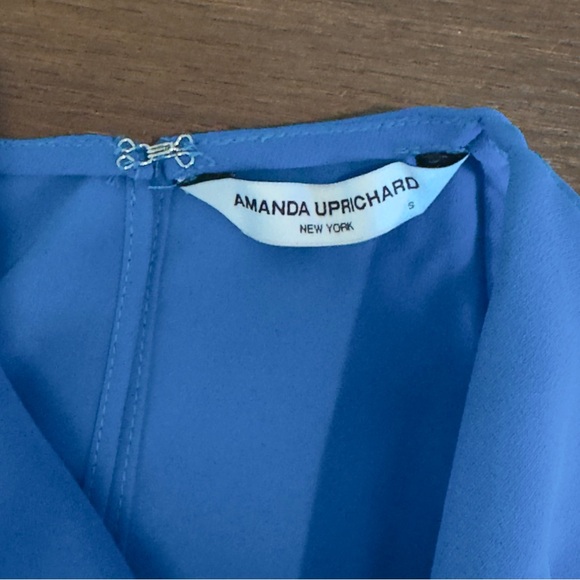 Amanda Uprichard Blue Sleeveless Dress - Picture 2 of 3